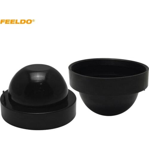 FEELDO 2PCS Waterproof DustProof Cover Rubber 70mm-90mm Anti-Dust Sealing For Car LED/HID Headlight Cover Cap #5597