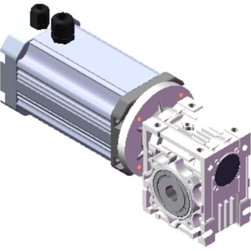 HFM006 8NM 200RPM 48Vdc 48V 400W 1500RPM BLDC Worm Gear 7.5 brushless dc motor with driver