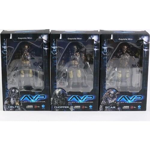 Hiya Toys Celtic Chopper Scar Predator 4.5" 1/18 Action Figure