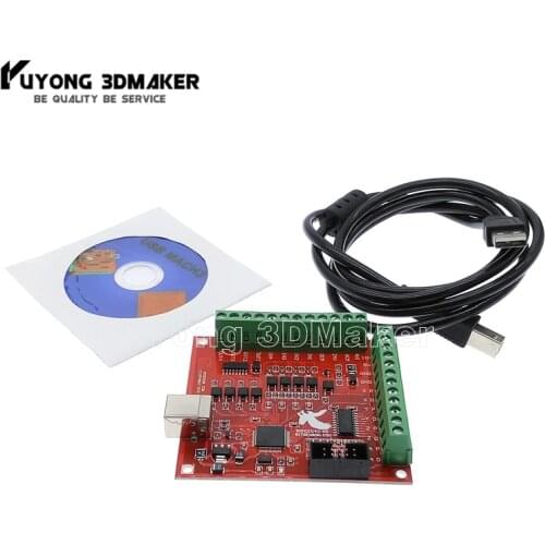 Breakout board CNC USB MACH3 100Khz 4 axis interface driver motion controller driver board