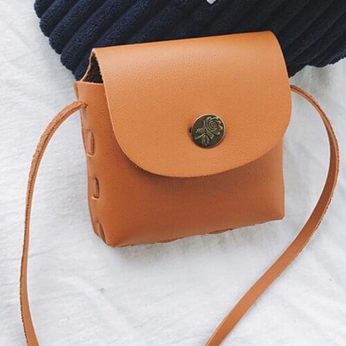 Cute Crossbody Girls Red Satchel Shoulder Bags Messenger Bag New Mini PU Princess Handbag Lovely Birthday Gift