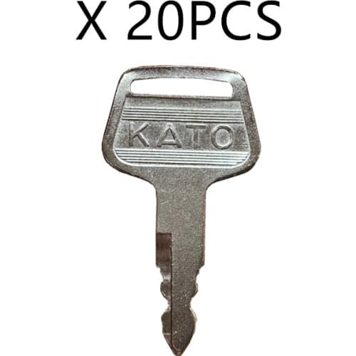 Set Of 20 Keys For Various Kato Models Excavator