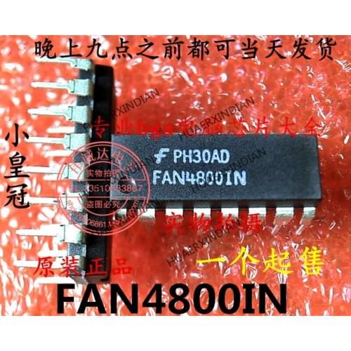 1Pieces new Original FAN4800IN FAN48001N DIP-16 In stock real picture