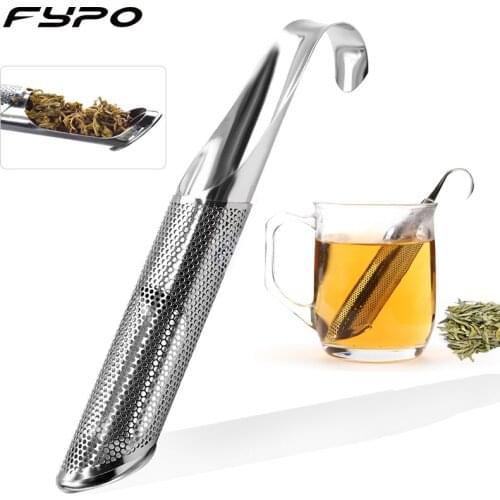 New Tea Strainer Amazing Stainless Steel Infuser Pipe Design Touch Feel Holder Tool Tea Spoon Infuser Filter Kitchen Accessories