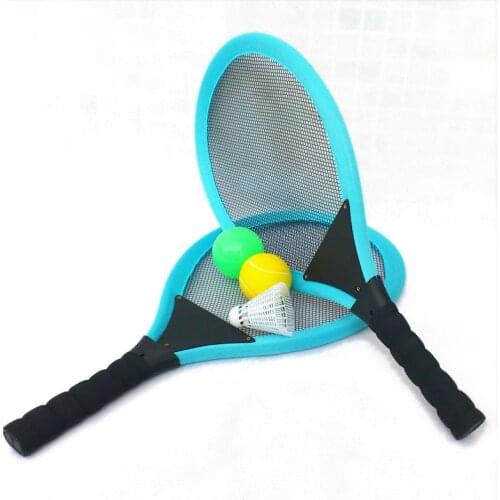 Racket toys suit Badminton Racket Toys Suit Children Kindergarten Pupils Special Baby Tennis Ball Plastic Sports Unisex 2020