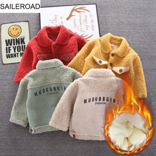 SAILEROAD Winter Baby Clothes Toddler Boys Outerweat Jacket Coat Thick Warm Infant Kids Boys Topwear Jackets Childrens Clothing