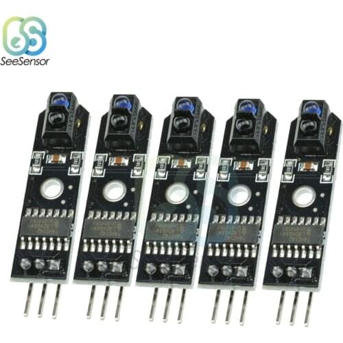 5Pcs IR Infrared Line Tracker Sensor Track Follower Sensor TCRT5000 Obstacle Avoidance For Arduino AVR ARM PIC DC 5V