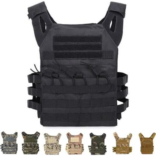 Tactical Hunting Body Armor Military Equipment JPC Plate Carry Molle Vest Army Combat Airsoft Paintball Camoufalge Vest