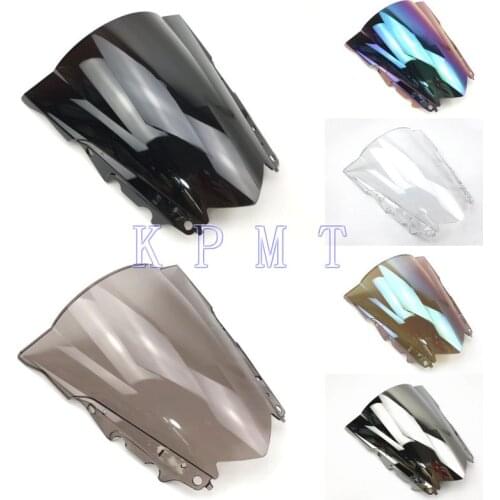 For Yamaha YZF R25 R3 2013 2014 2015 2016 2017 Smoke Windshield WindScreen Double Bubble 13 14 15 16 R 25