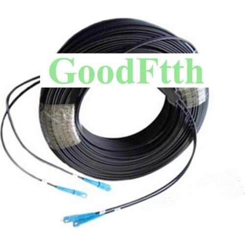 Fiber Optic Drop Cable Patch Cord SC-SC UPC SM G657a O.D.3X2mm 2cores GoodFtth 20-50m