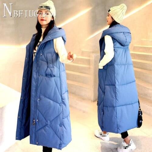 Black Navy Blue Beige Pink Colors Women Parkas Sleeveless Hooded Female Vests