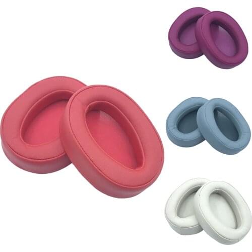 1 Pair Faux Leather Soft Foam Earpad Replacement Headphone Accessory for Sony