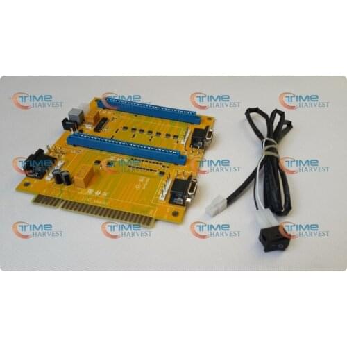 2 in 1MultiJAMMA Switcher Multiple Game PCB JAMMA Adapter with toggle switch cable for arcade coin operator game cabinet machine