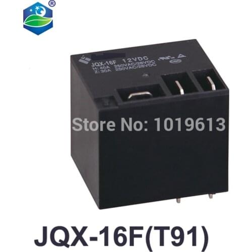 20pcs/lot high power relay T91 JQX-16F 30a 250v 12v/24v