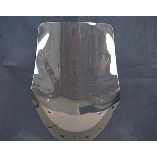 40CM / 60CM Scooter Motorcycle Clear Windshield Windscreen Deflector Airflow for Suzuki Skywave Burgmab AN650