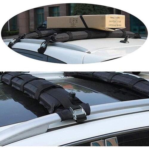 Car Soft Roof Rack Auto Outdoor Rooftop Luggage Carry 80kg Luggage For SUV Van ATV RV Auto Start Soft Luggage Roof Rack