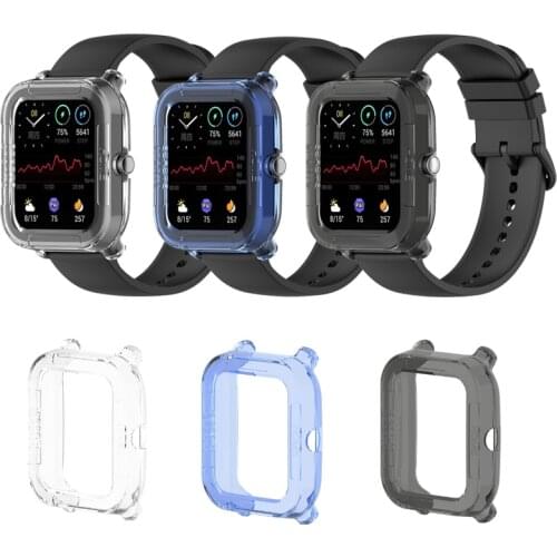 TPU Watch Case For AMAZFIT GTS2mini/POP Pro Screen Protector Slim Protective Huami Amazfit pop pro Transparent Replacement Cases
