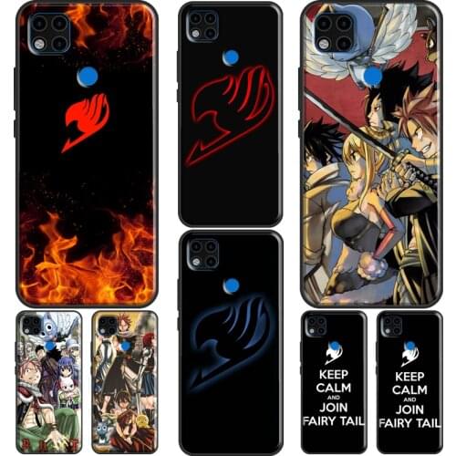 Fairy Tail Logo Phone Case For Xiaomi Redmi Note 10 Pro 8T 9S 8 9 Pro Cover For Redmi 9 9T 9A 9C 7A 8A K40