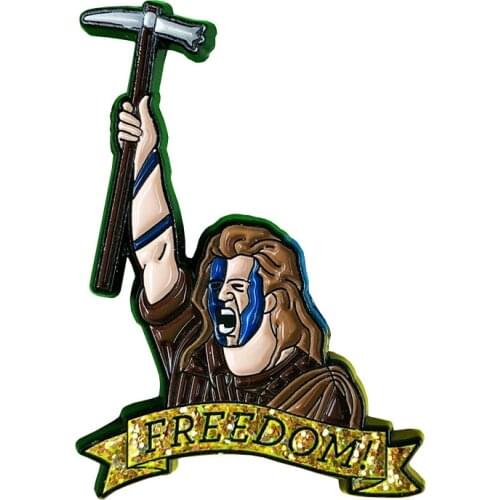 William Wallace Braveheart Enamel Pin