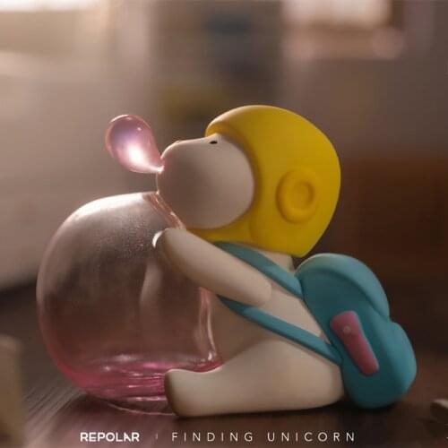 Blind Box Toys Figure Original Spit Bubble Emotion Series 14 Style Random Kawaii Surprise Anime Model Guess PVC Dolls 12Pcs/Set