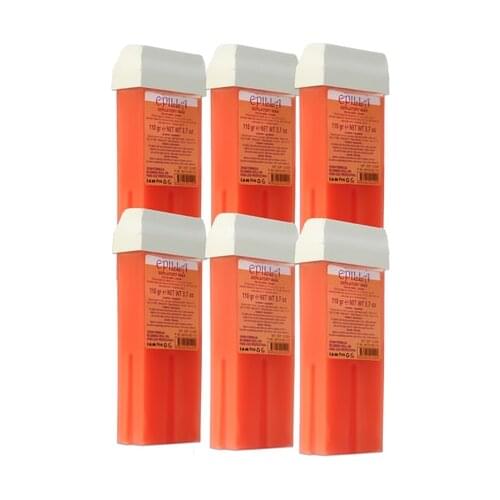 Hair Remove Powdered Roll On depilatory Cartridge Wax 110 G 6 Pcs Hot Hair Body High Quality Removal For Women and for Men