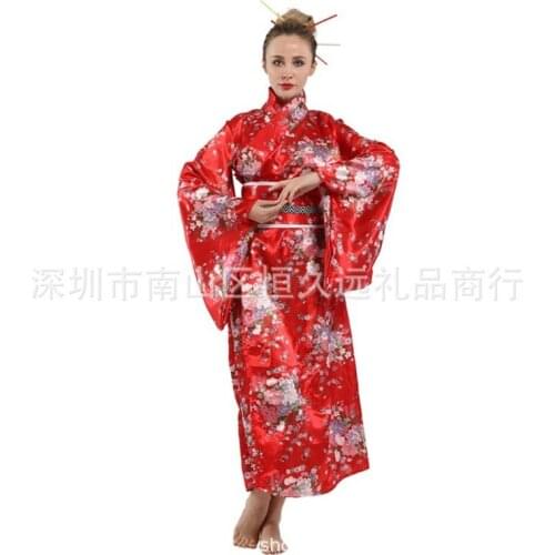 Halloween Cosplay Japanese Kimono Costume Party Costumes Adult Female Uniforms Temptation Kimono Stage Costumes