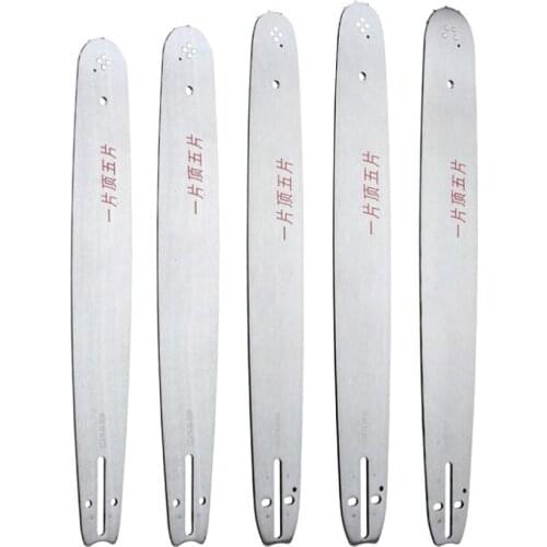 Chainsaw Guide Bar Replacement Bar for 325, Small 8, Large 8 Chain Saws, 16/ 18/ 20 Inch, Titanium Alloy Chain Saw Guide Plate