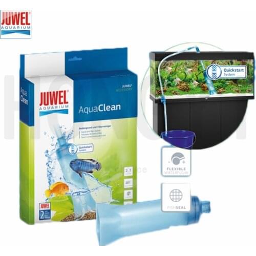 German JUWEL AquaClean Gravel and Filter Cleaner Fish tank changing water device sand pumping device