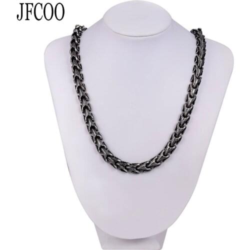 Punk style European long Chain dragon men stainless steel wear method chain necklaces or bracelet jewelry wholesale