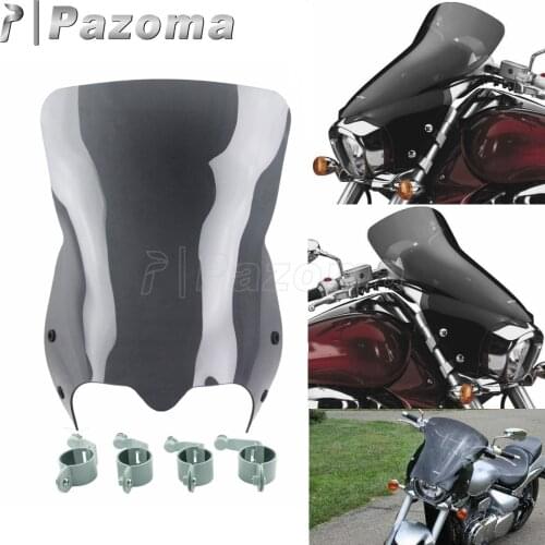 Motorcycle Front Windshield Cruisers Windscreen Protection Cover For Suzuki Boulevard M109R M50 M90 06-16 Motorbieke Windshield