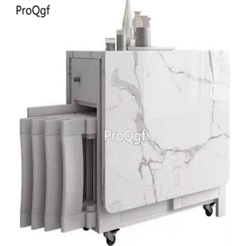 Prodgf 1Pcs A Set High quality Fashion White color Foldable Dining Table