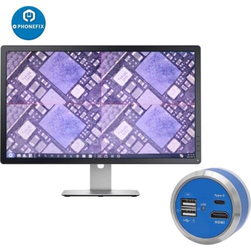 4K Ultra HD 60fps HDMI-Compatible USB output industrial microscope camera 4K 1/2.8" Sensor Lab Digital Measurement Video C Mount