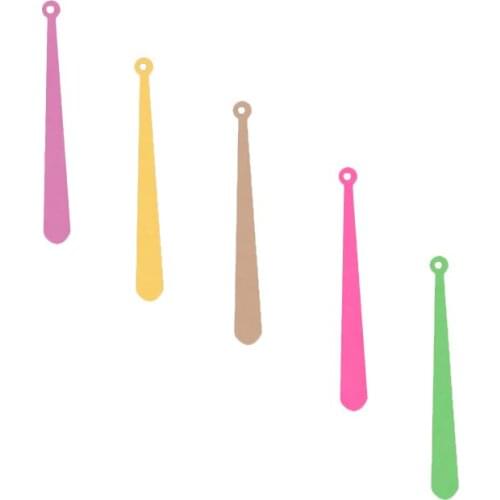 Single-hanging baseball-shaped pendant, double-sided spray paint, multi-color long water drop pendant DIY jewelry earring making