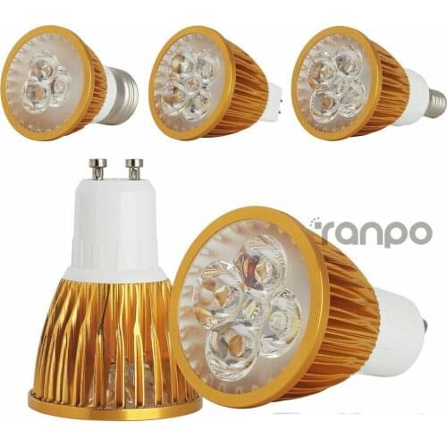 B22 B15 LED Spotlight Gold Bulbs Dimmable 220V LED COB Spot Light Bulbs 9W 12W 15W Chandelier For Home