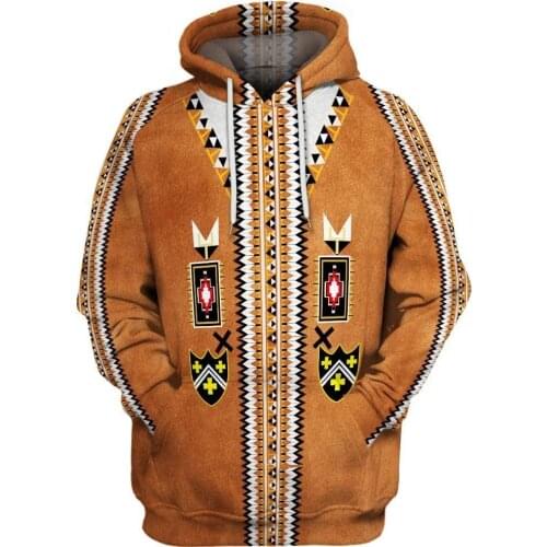 Hot sale Native Indian 3D Hoodies/sweatshirts Men Women New Fashion Hooded winter Autumn Long Sleeve streetwear Pullover-5