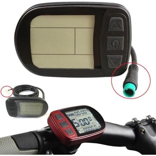 Bicycle Conversion Accessories KT-LCD5 E-bike Meter Display for KT Controller