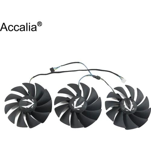 GA92S2U 4PIN GPU RTX3080 RTX3090 Cooling Fan For ZOTAC GeForce RTX 3070 Ti 3080 3090 Trinity OC Graphic Video Card Fans