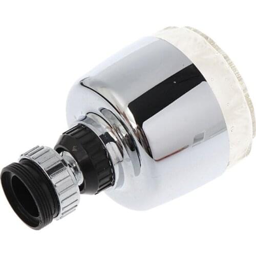 360 Degress Rotatable LED Sink Faucet Aerator Filter ABS Multi-Color Kitchen Tap Head Water Light Stream Spout 63HF