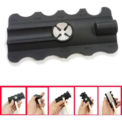 Xmlivet Professional 5in1 multifunctional Billiards Pool Tip Tools Carom snooker Black Magig Cue Accessories China