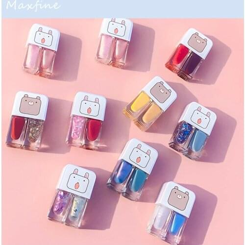 2021 Maxfine New Water-based Nail Polish Free Baking Set Long-lasting And Quick-drying Tasteless Nail Polish TSLM1