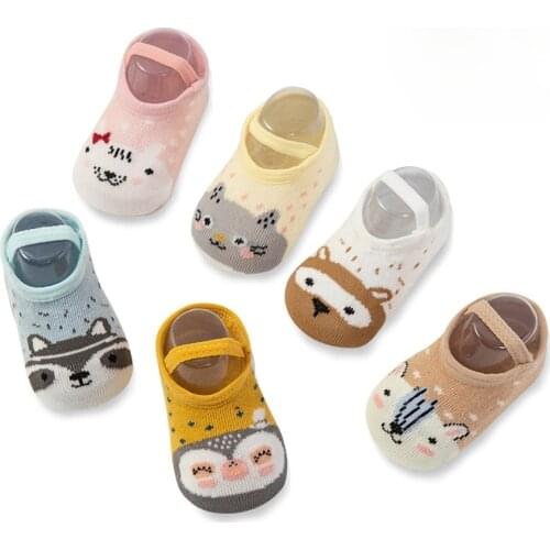 2021 Trendy Baby Boy Socks Newborn Accessories Cartoon Toddler Girl Socks Infant Foot Cute Socks Calcetines Tobilleros Bebe