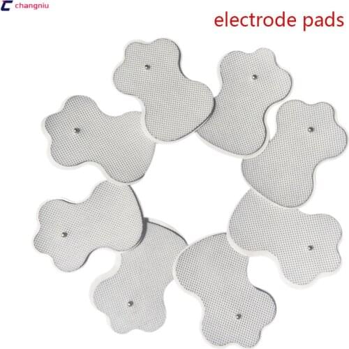 5000pcs(2500 PAIRS) good quality white Electrode Pads for Tens Acupuncture,Slimming massager , Digital Therapy Machine Massager