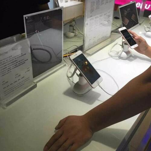 6 set/pack) China factory good price adhesive fixed tabletop demo live alarm display device for mobile