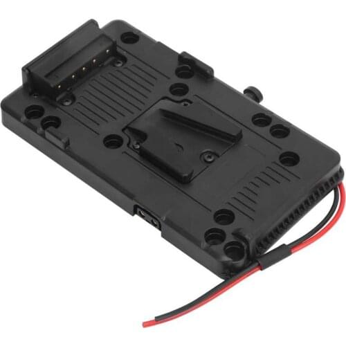 Battery Plate Adapter V Mount V‑Lock Battery Plate Adapter for Sony DSLR Video Camera with D‑Tap Cable