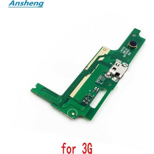 Ansheng USB Charging Port Board Flex Cable Connector Parts for Huawei Y3 2 Y3-2 3G 4G Cell Phone