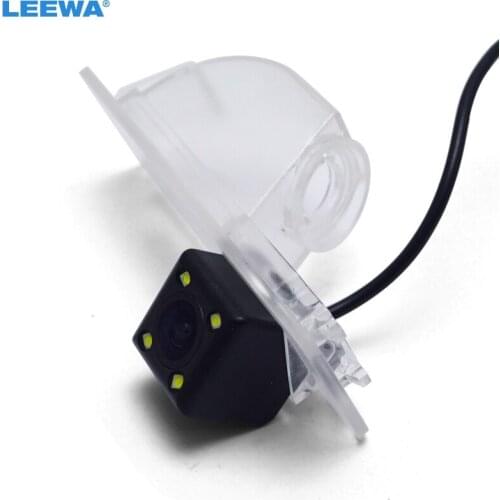 LEEWA Auto car HD CCD Parking Reversing Backup Camera for VW Jetta Santana Skoda Rapid Sedan 2012- 2016 #CA976