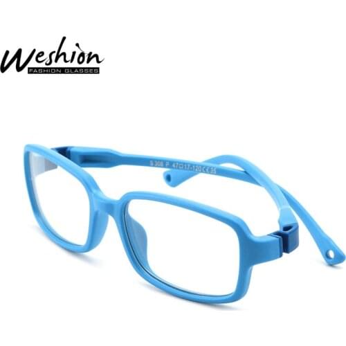 Bendable Silicone Blue Light Kids Glasses Boy Girl Optic Prescription Frame Transparent Sun Glasses Computer Glasses 2020 New