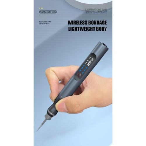 MaAnt D1 Electric Polishing Engraving Pen Adjustable USB Charging For Mobile Phone IC Chip CPU Cutting Drilling Disassembly Tool