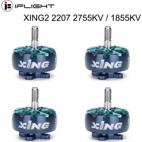 IFlight XING2 2207 2755KV / 1855KV 4S-6S FPV Brushless Motor Unibell compatible Nazgul 5140 propeller for FPV Racing Drone part