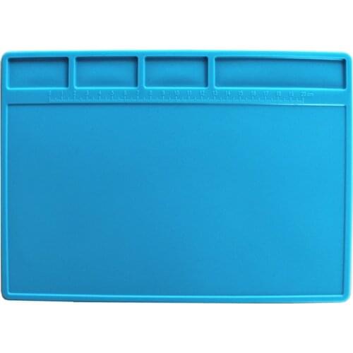 28*20cm Soldering Pad Heat-resistant Heat Gun Soldering Station Repair Insulation Pad Desk Mat Insulator Maintenance Platform